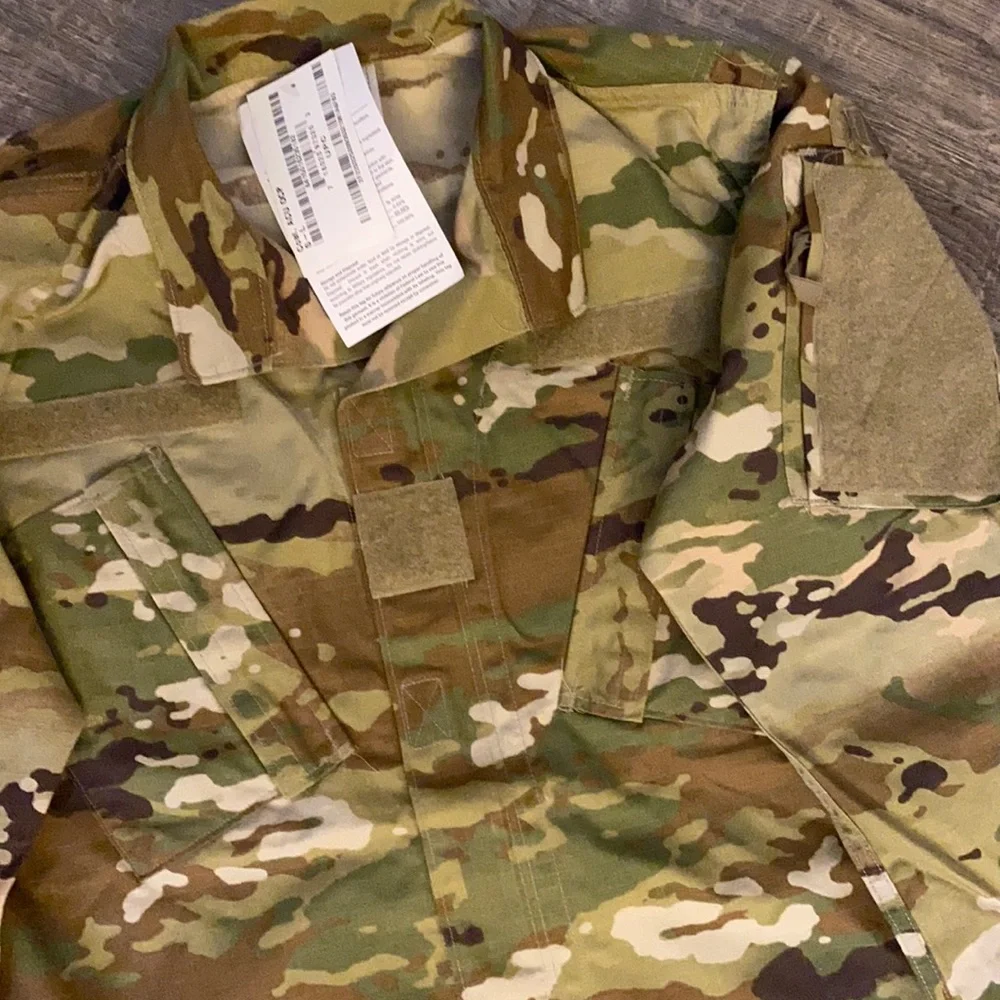 Men's Military Field Jacket in MultiCam Camouflage